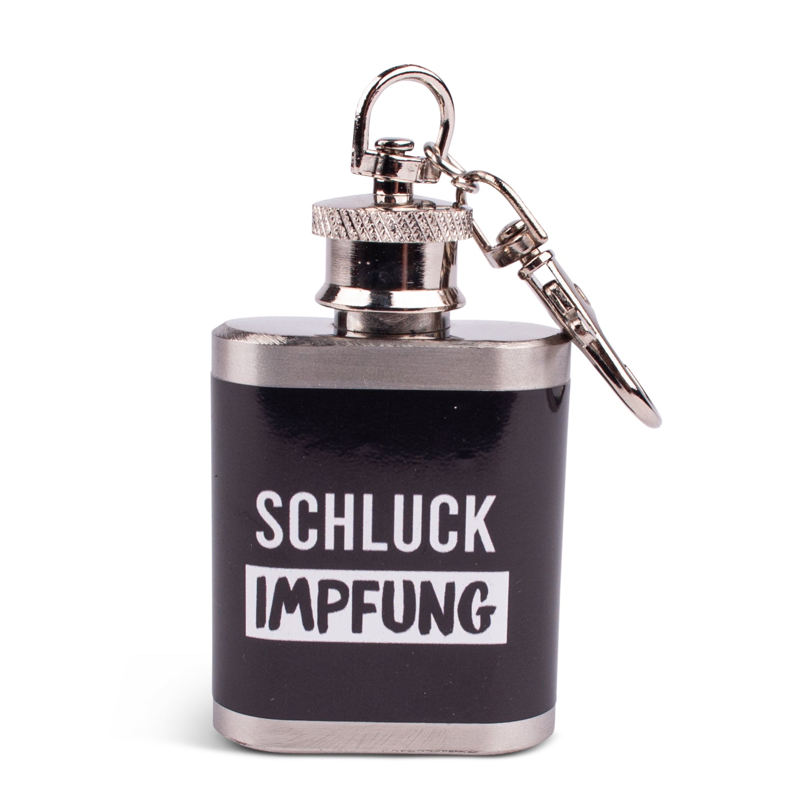 Mini - Flachmann "Schluck Impfung" - meinherzschlag.de