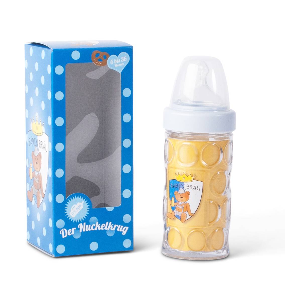 Nuckelkrug blau - meinherzschlag.de