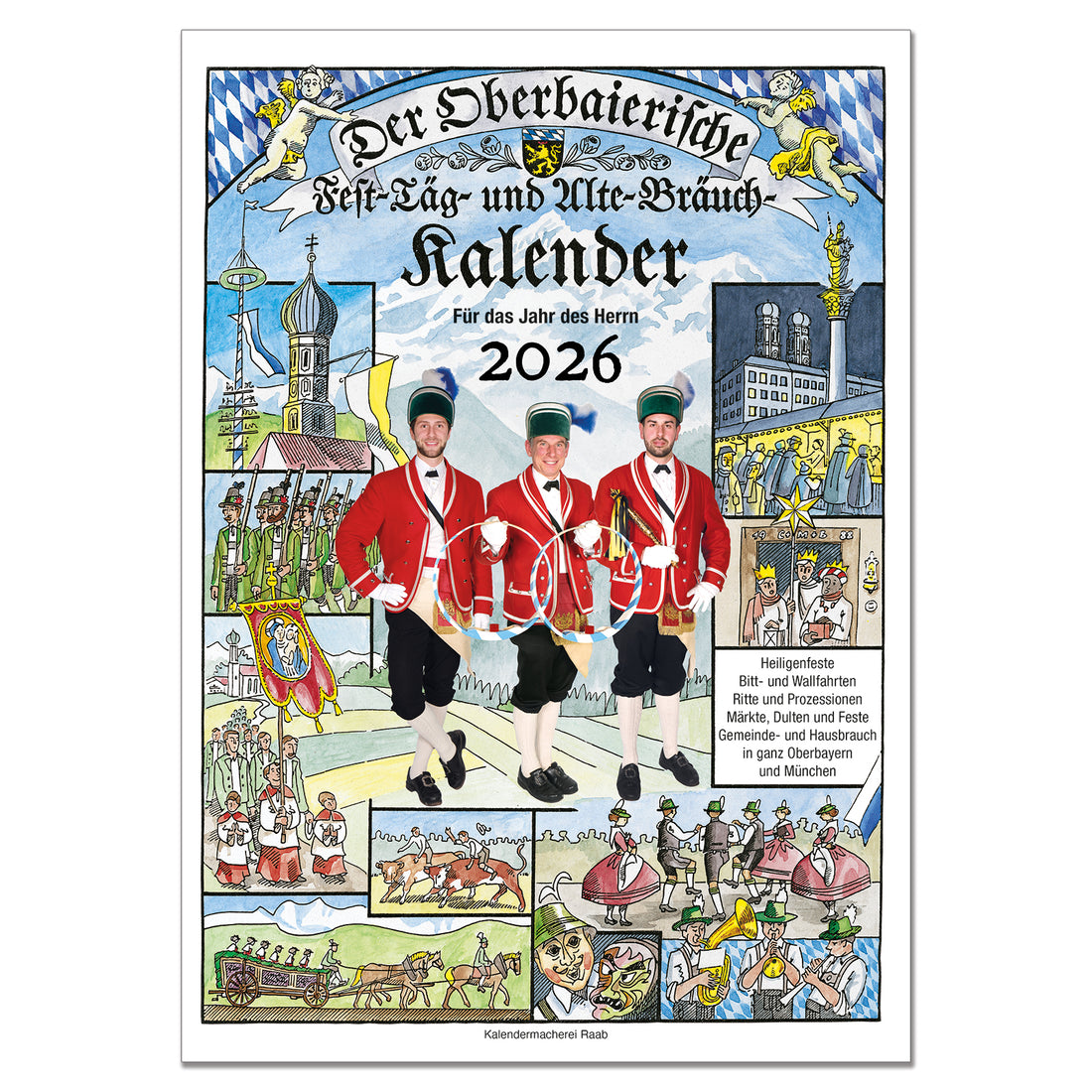 Oberbaierischer Fest-Täg- und Alte-Bräuch-Kalender 2026