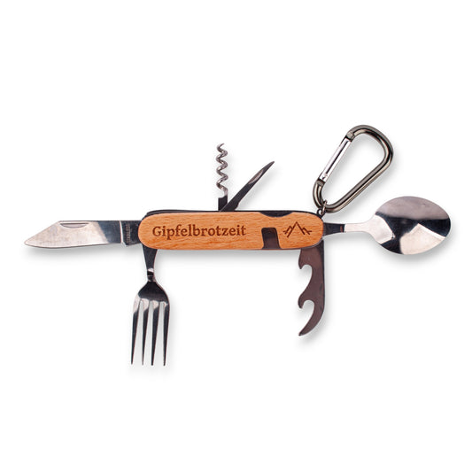 Outdoor Brotzeit - Besteck "Gipfelbrotzeit" - meinherzschlag.de
