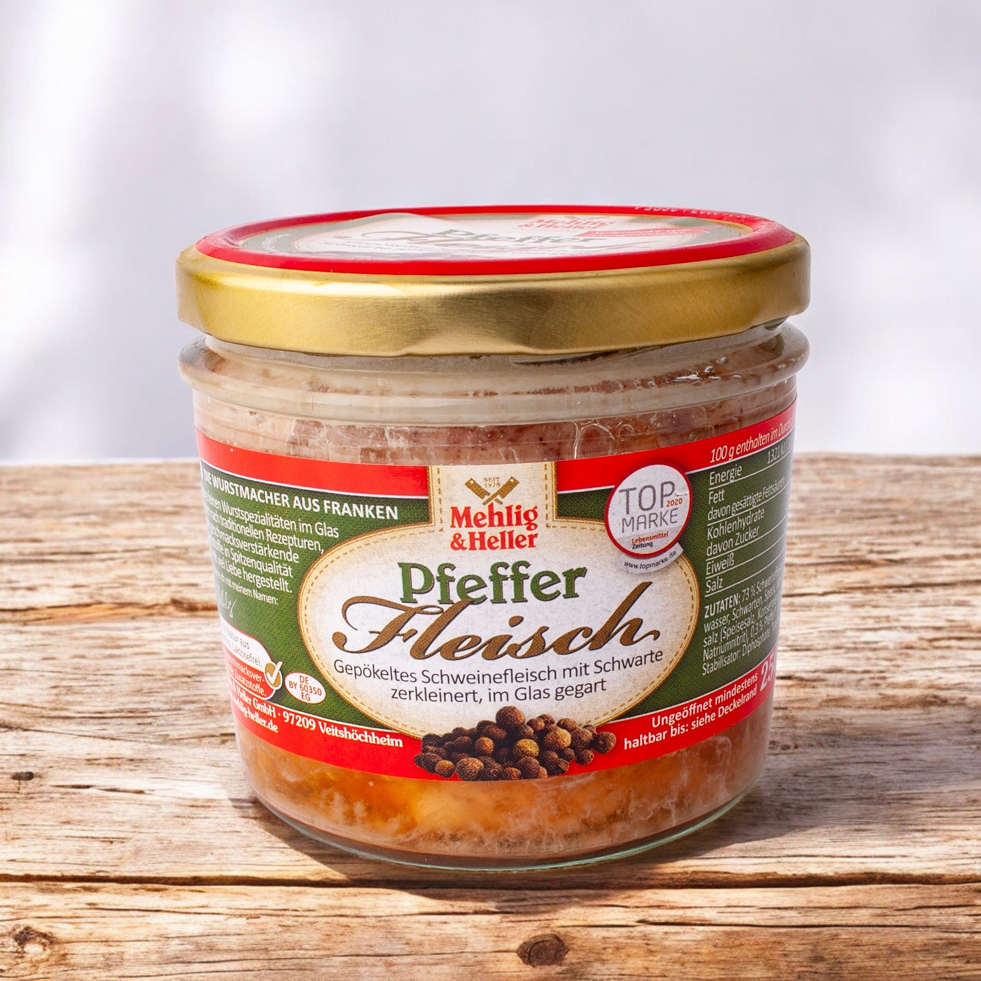 Pfefferfleisch im Glasl - meinherzschlag.de
