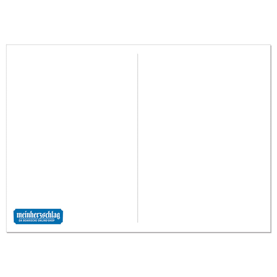 Postkarte "Lieblingsdepp" - meinherzschlag.de