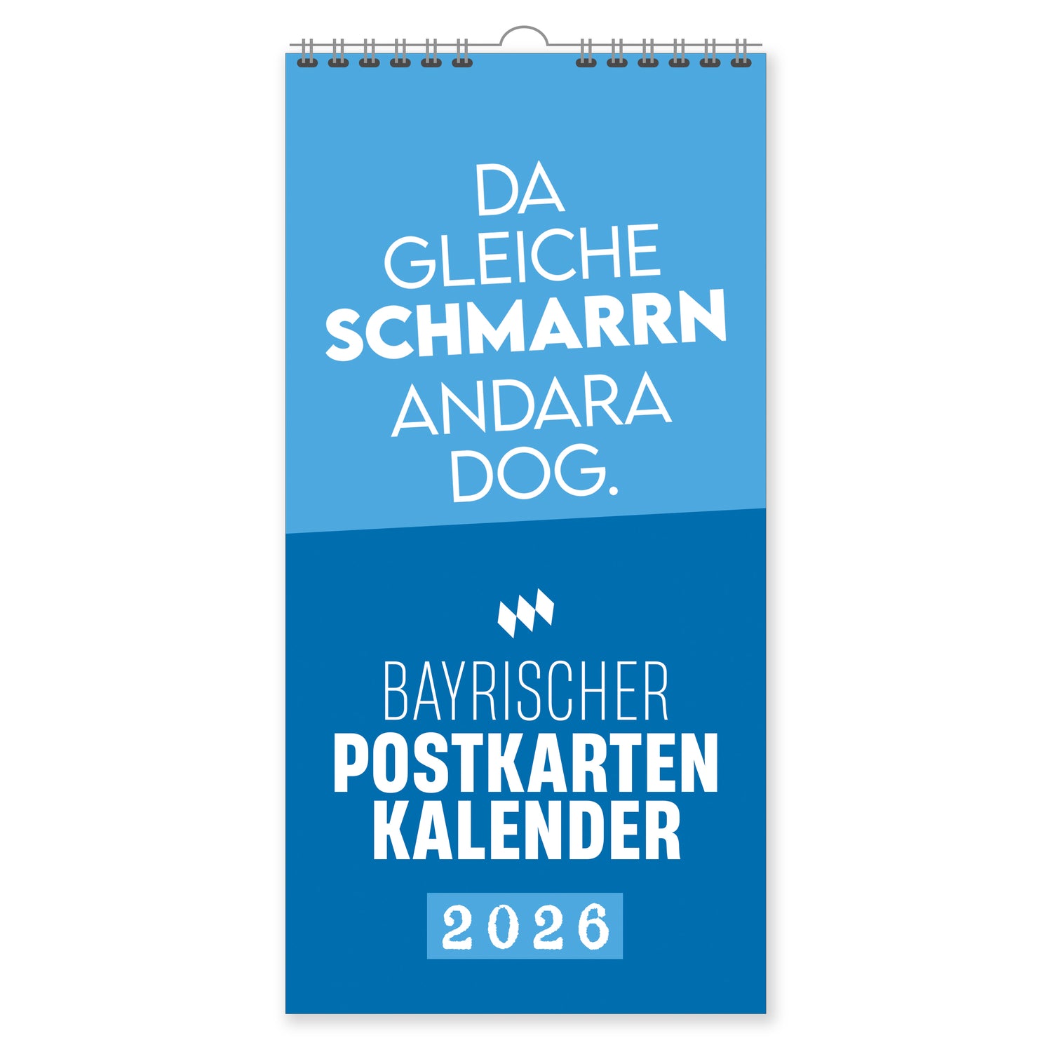 Bayrischer Postkarten Kalender 2026