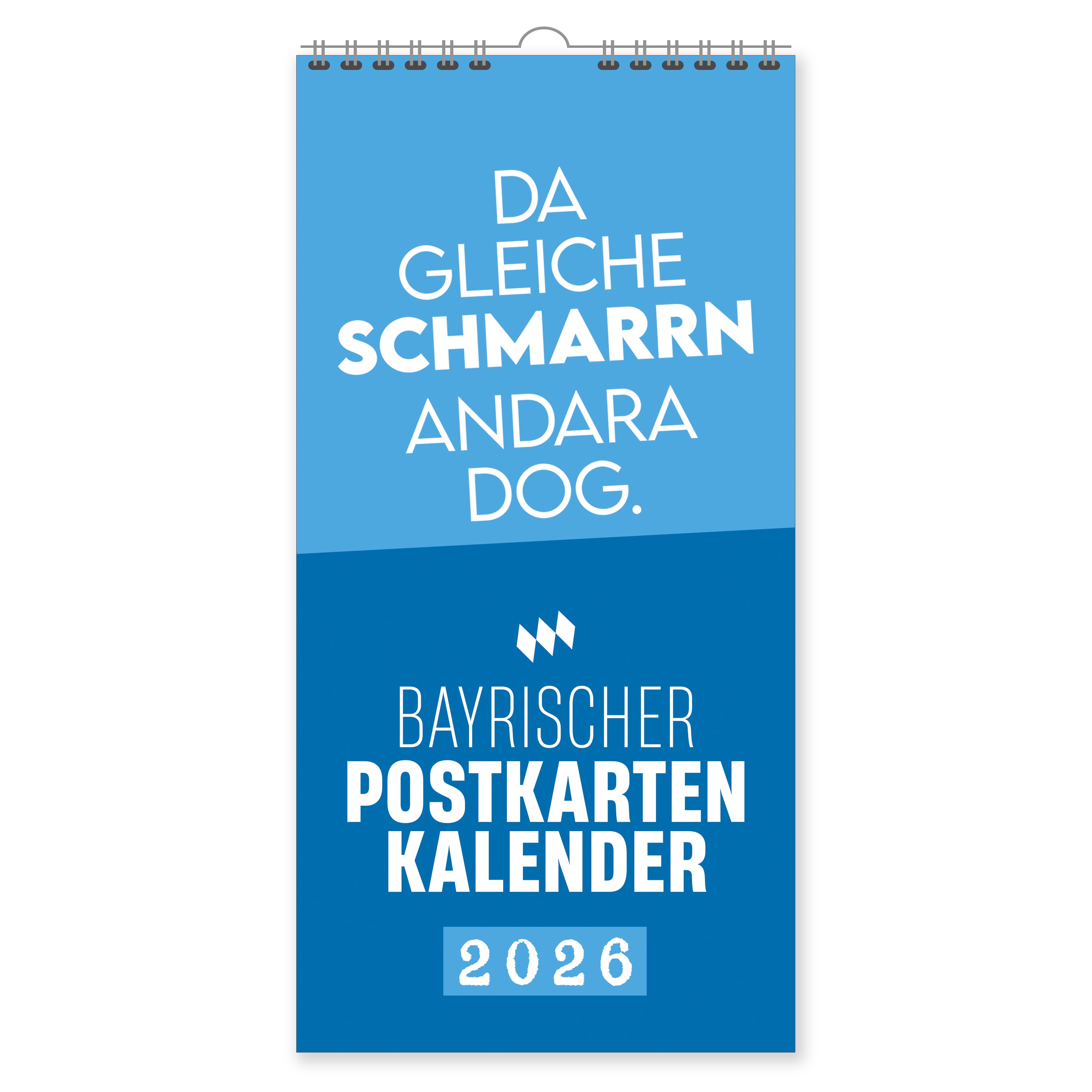 Bayrischer Postkarten Kalender 2026