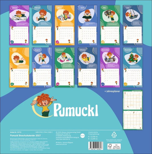 Pumuckl Wandkalender 2027