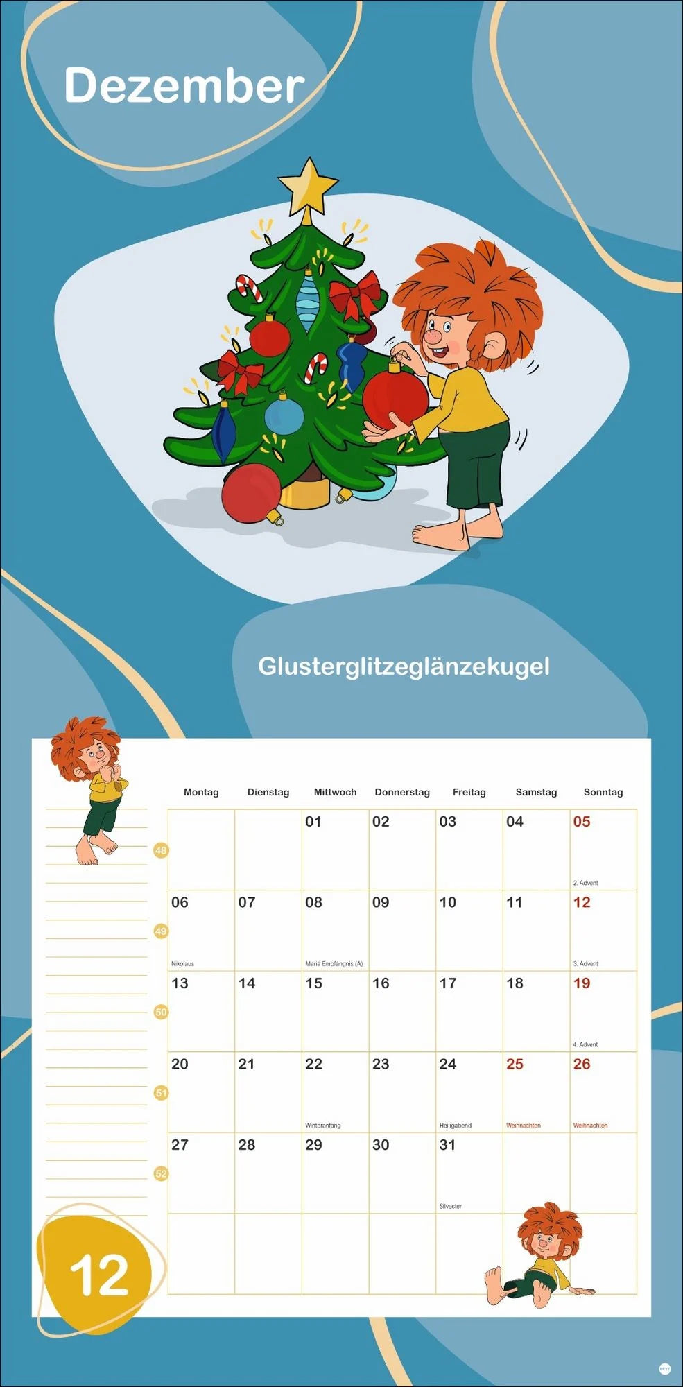 Pumuckl Wandkalender 2027