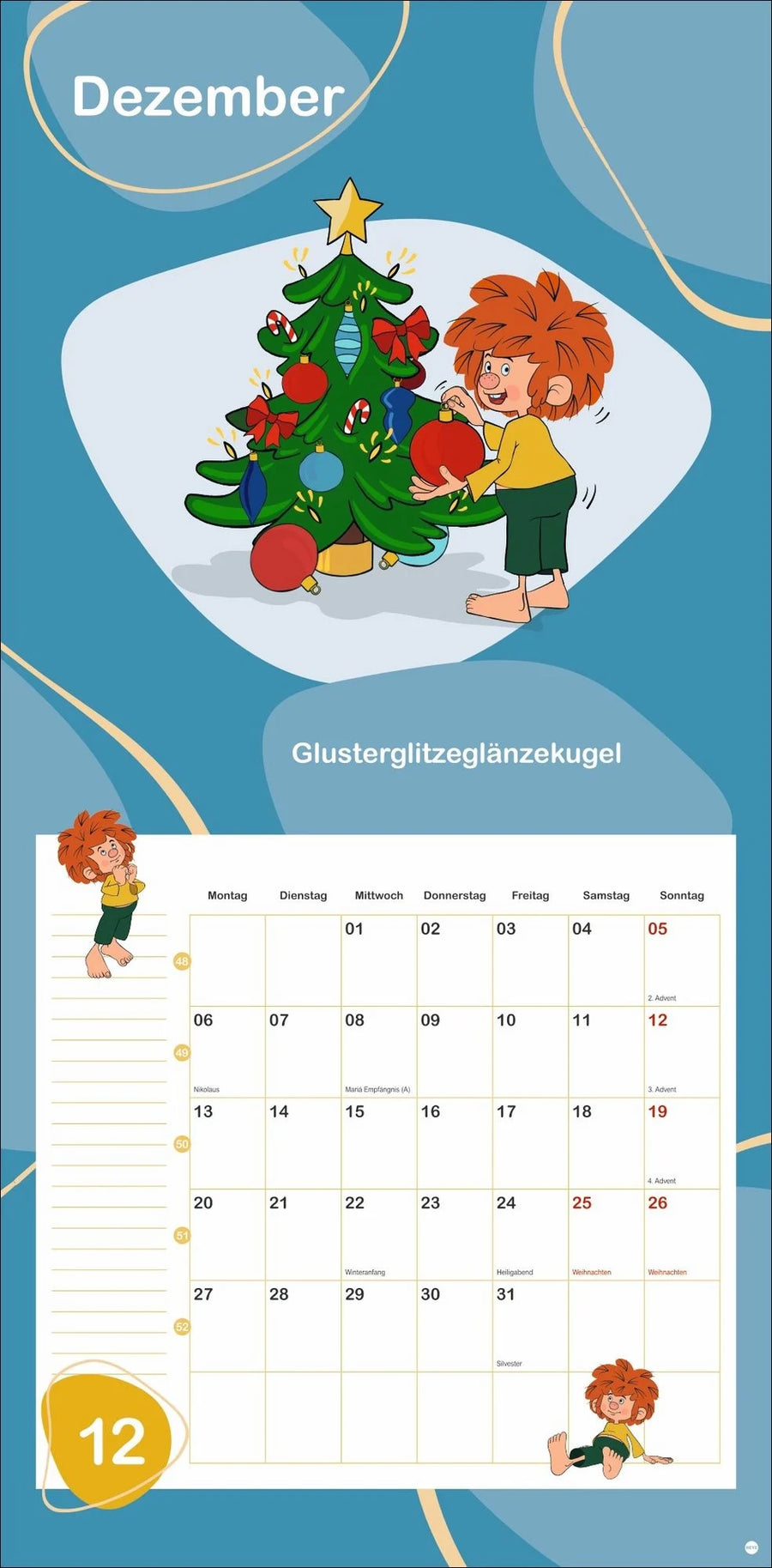 Pumuckl Wandkalender 2027