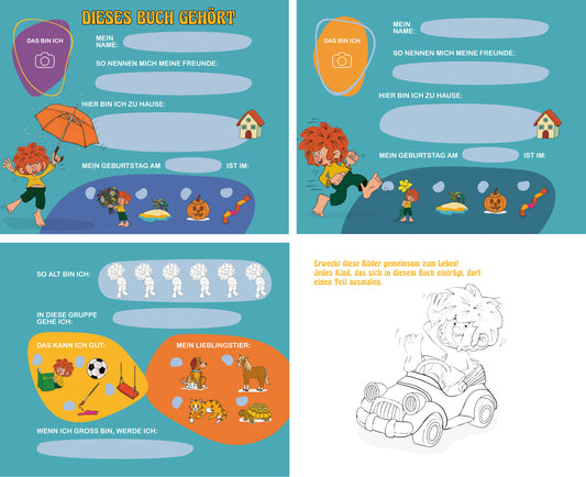 Kindergarten-Freundebuch "Pumuckl"