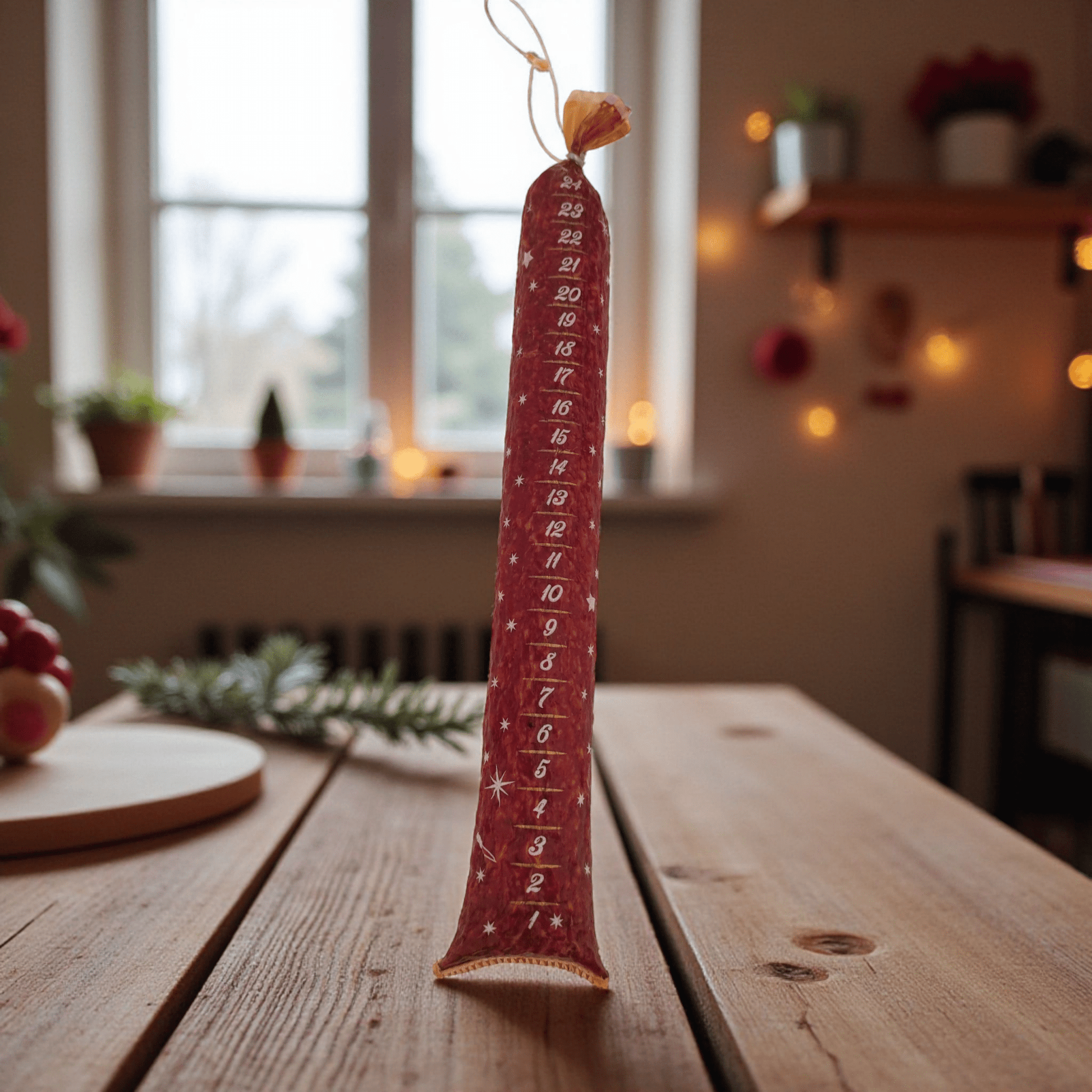 Stangen - Salami "Adventskalender" - meinherzschlag.de