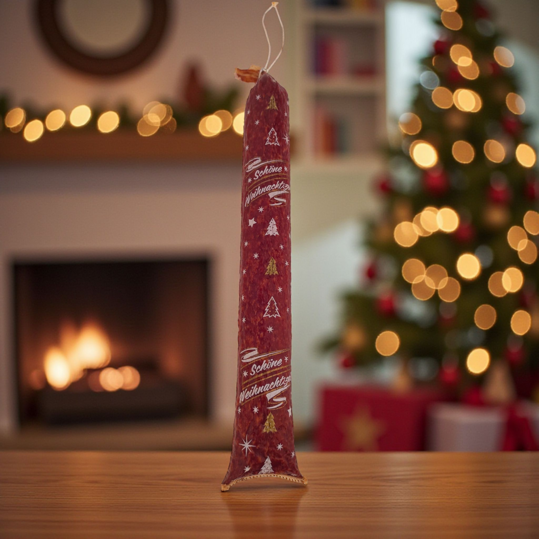 Stangen-Salami &quot;Adventskalender&quot;