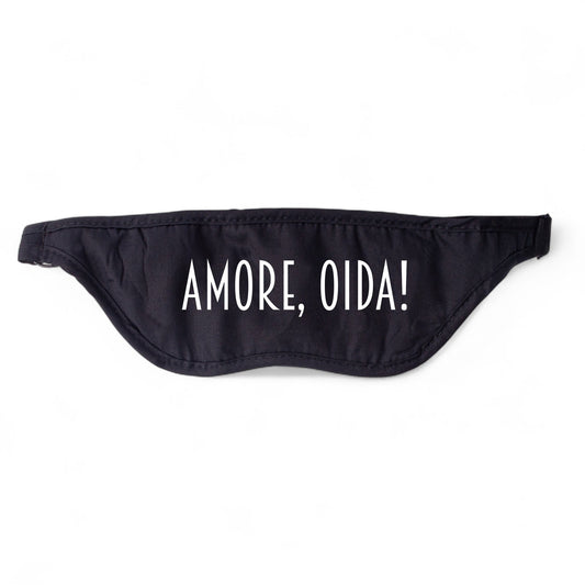 Schlafmaske "Amore, Oida!" - meinherzschlag.de