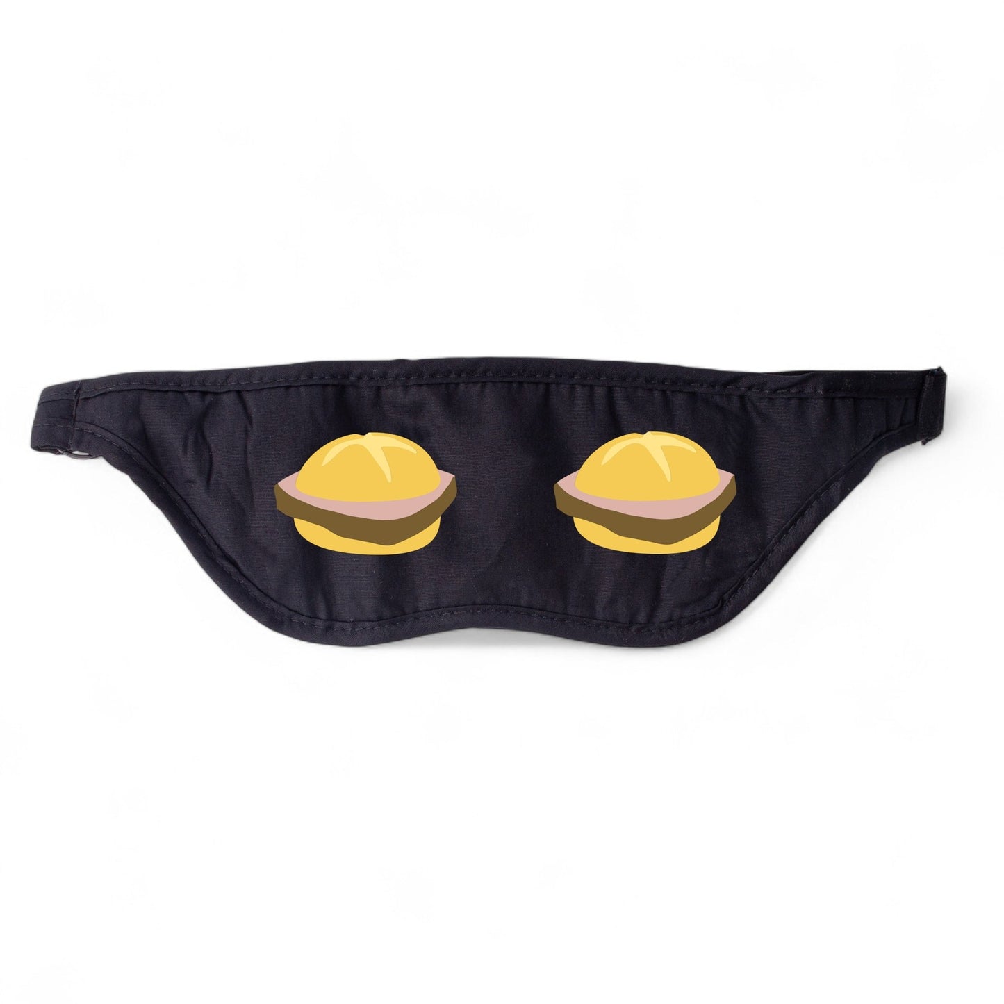 Schlafmaske "Leberkas" - meinherzschlag.de