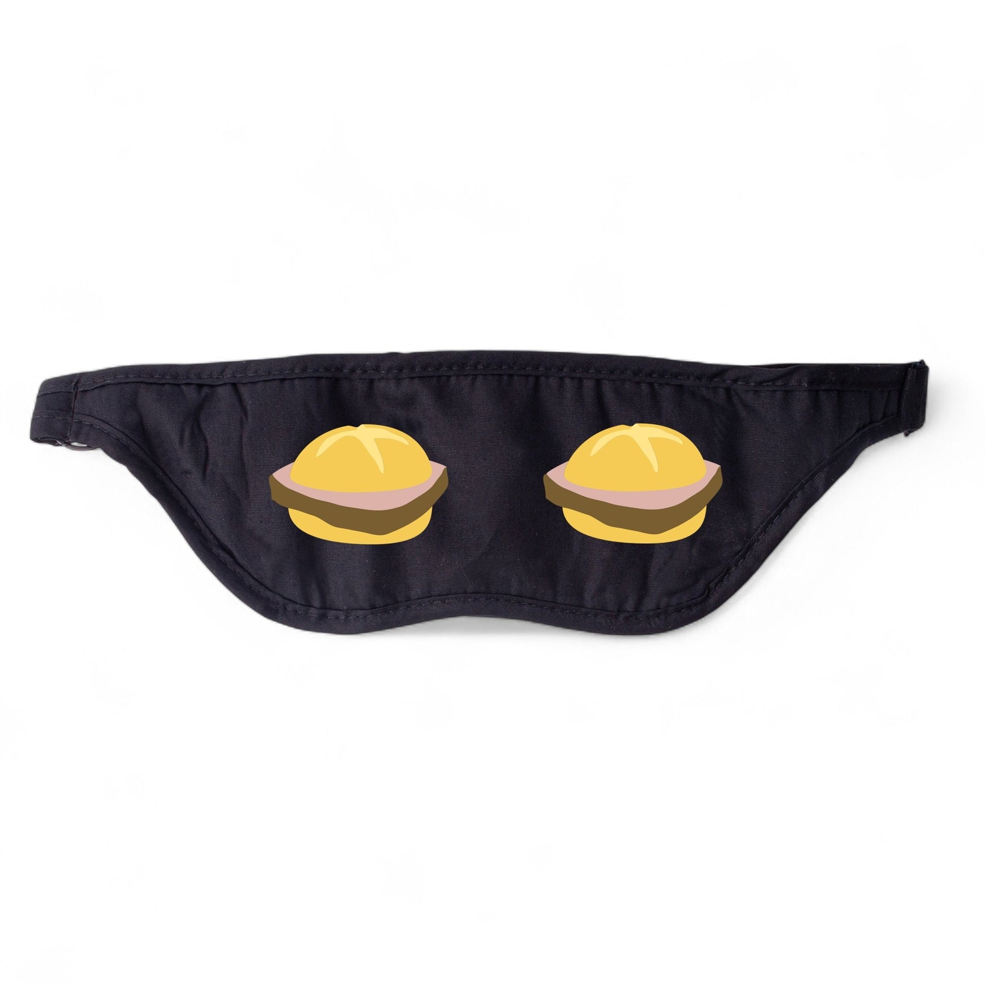 Schlafmaske "Leberkas" - meinherzschlag.de