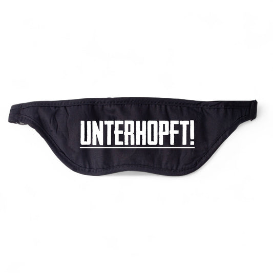 Schlafmaske "Unterhopft!" - meinherzschlag.de