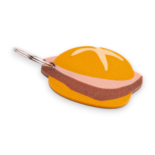 Schlüsselanhänger "Leberkas"