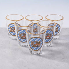 Bayerische Schnapsgläser (6er Set)