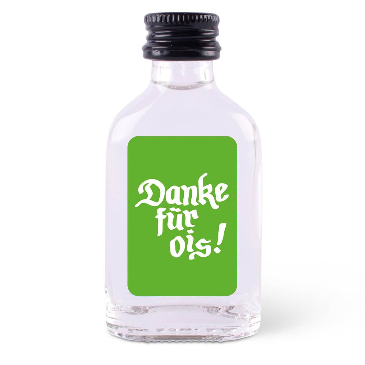 Schnapserl "Danke für ois!" - meinherzschlag.de