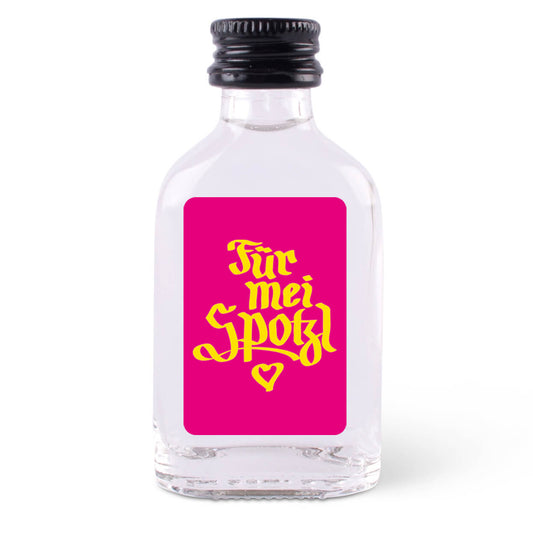 Schnapserl "Für mei Spotzl" - meinherzschlag.de