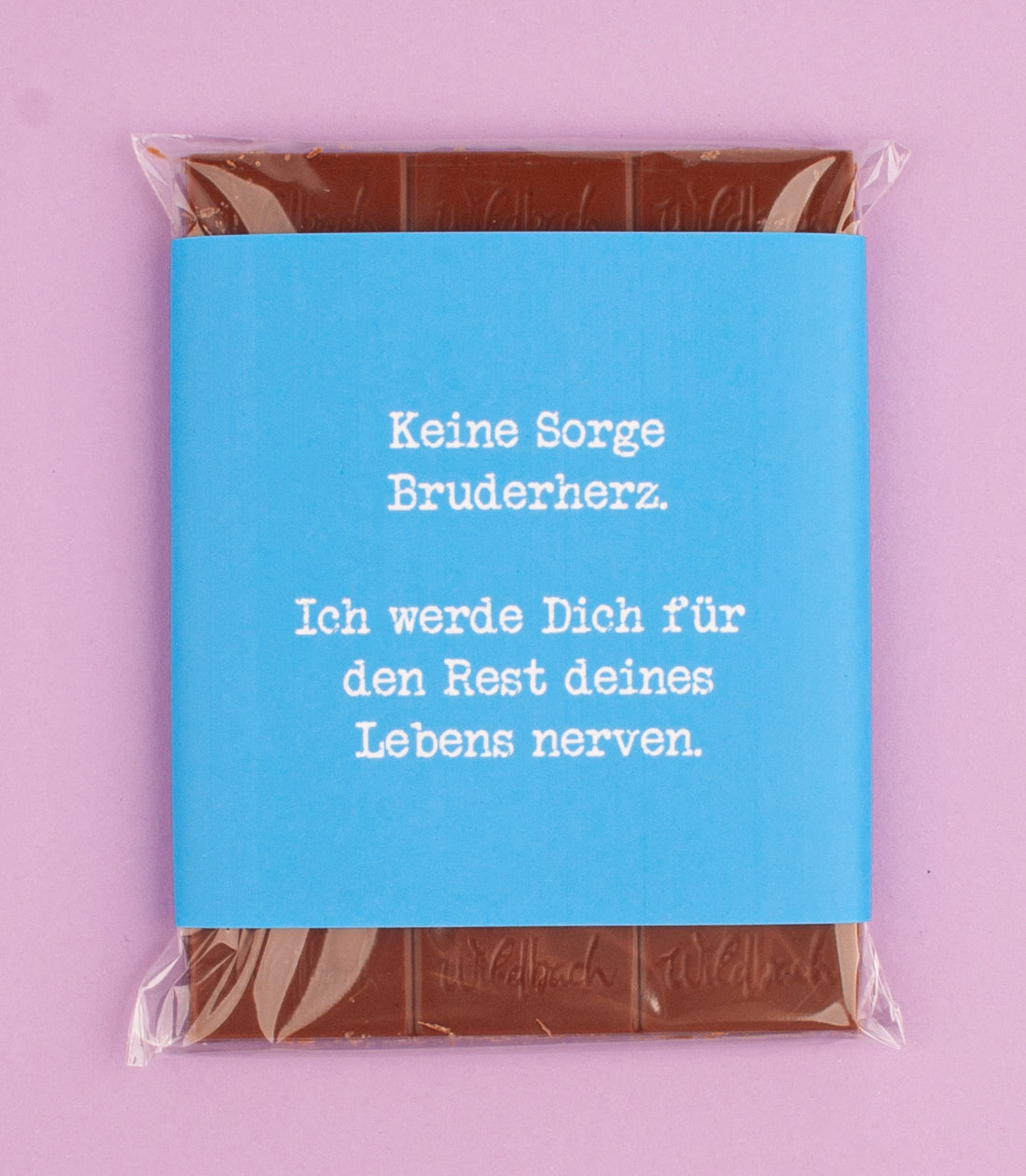 Schokolade "Bruderherz"