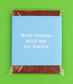 Schokolade "Echte Freunde"