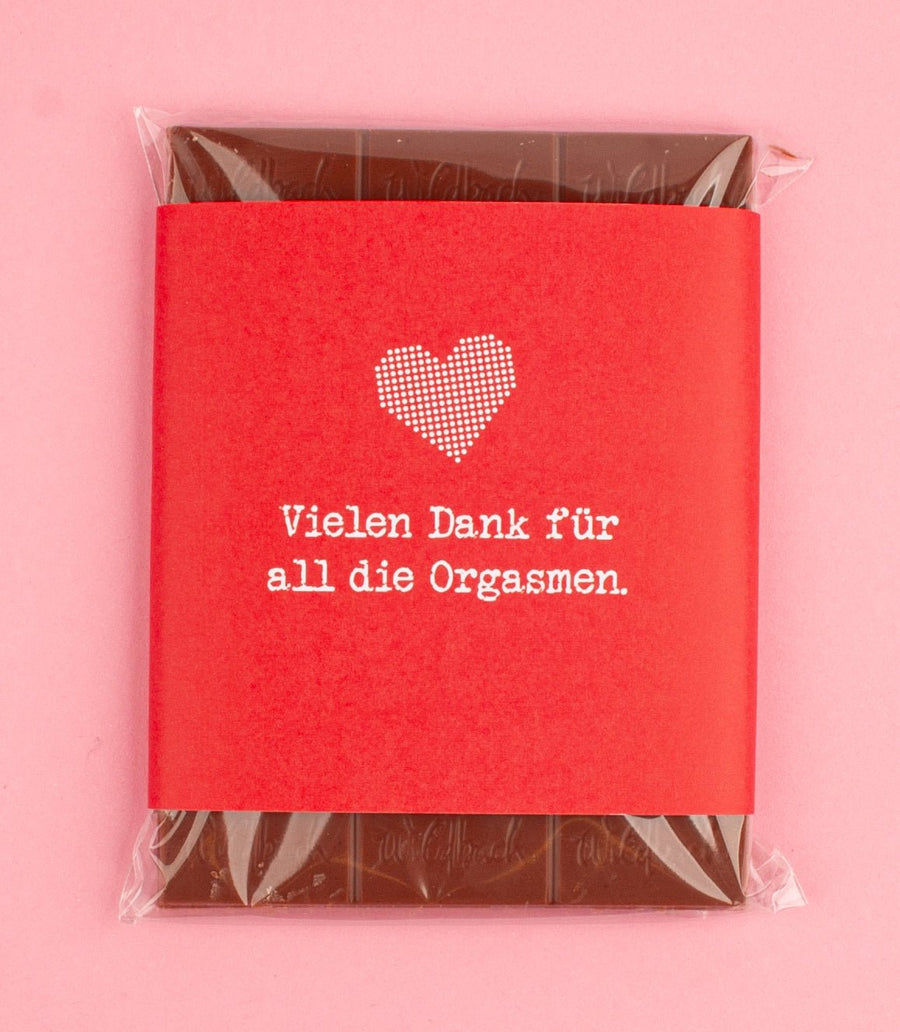 Schokolade "Orgasmen" - meinherzschlag.de