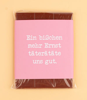 Schokolade "Täterätäte" - meinherzschlag.de