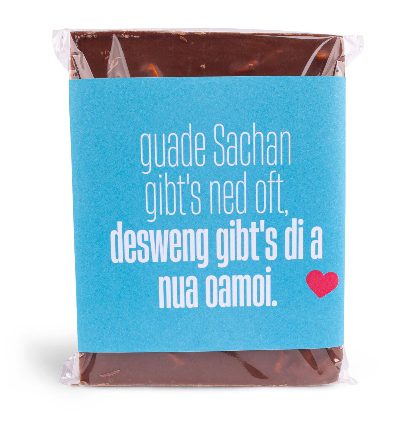 Schokolade "Guade Sachan" - meinherzschlag.de