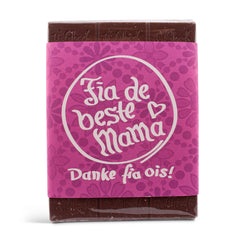 Schokolade "Fia die beste Mama"