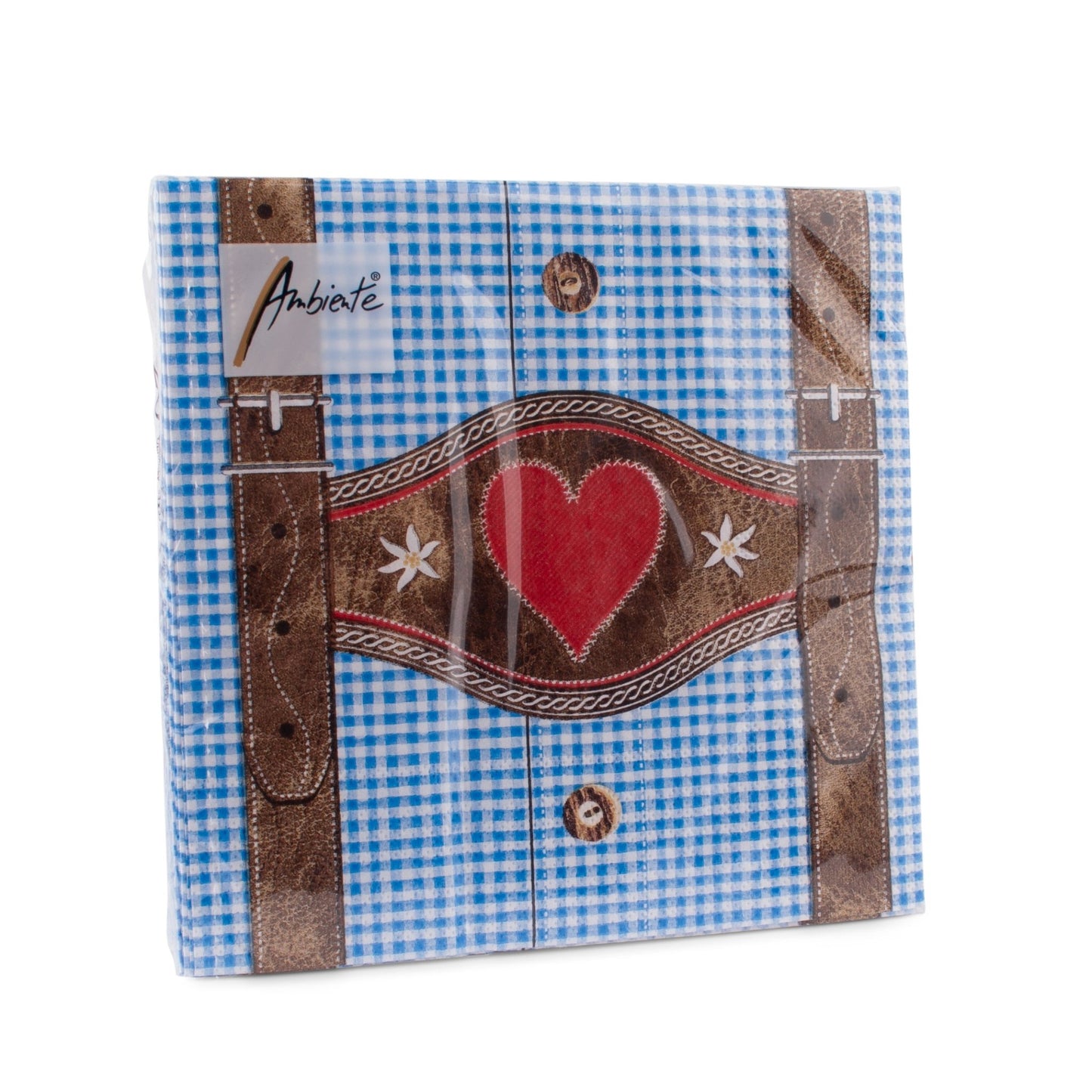 Serviette "Lederhose" (20 Stück) - meinherzschlag.de