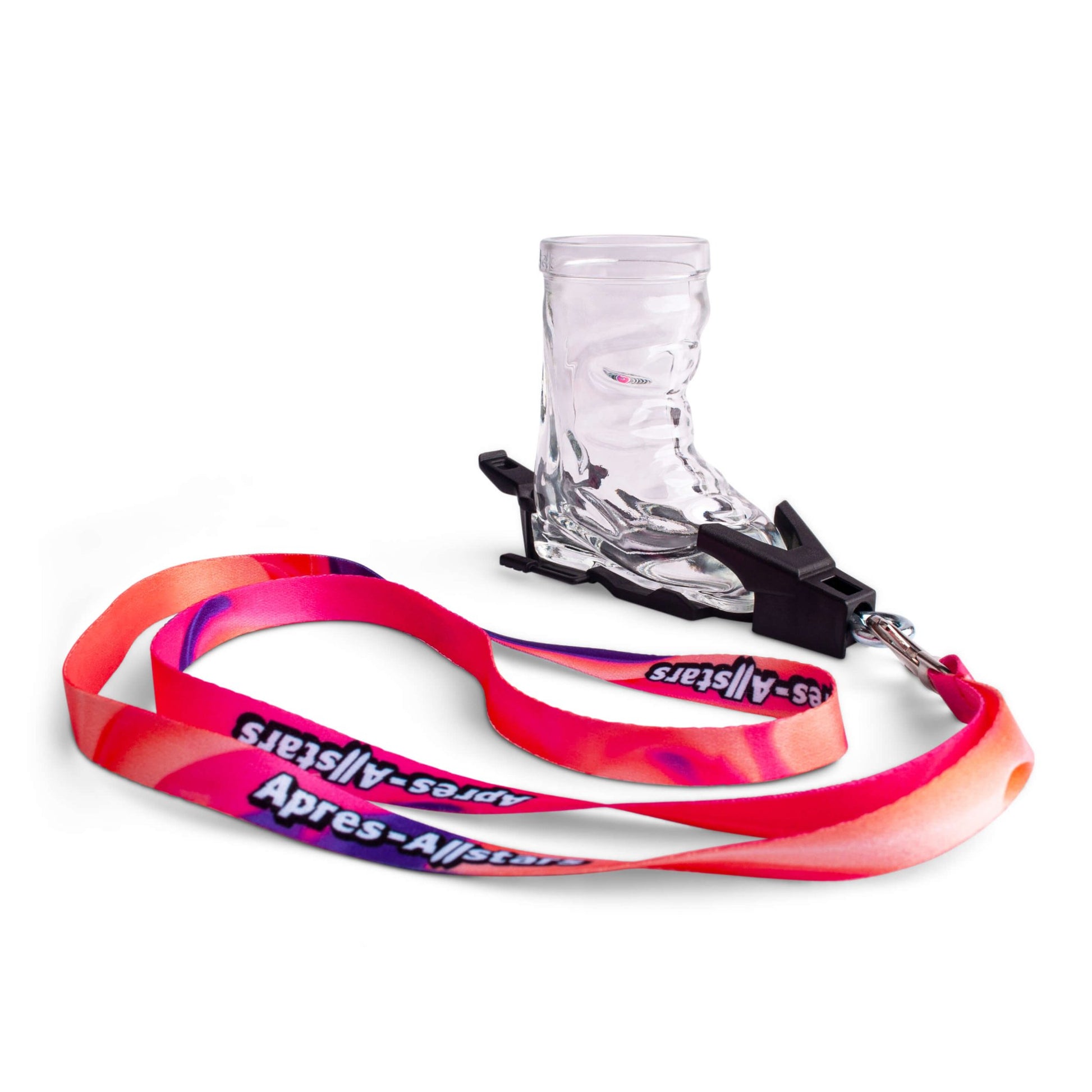 Skischuh Schnapsglas mit Bindung - meinherzschlag.de