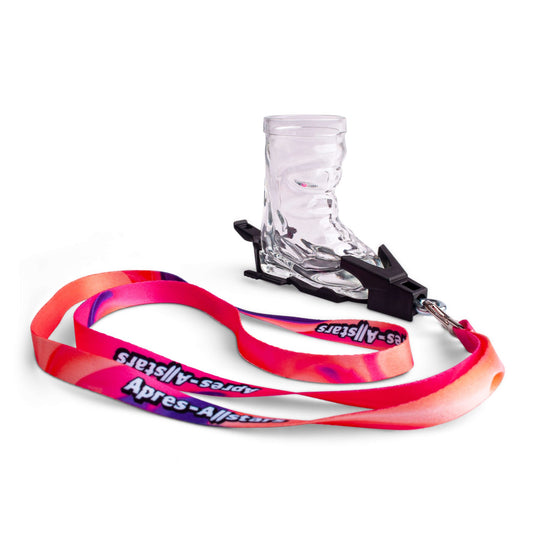 Skischuh Schnapsglas mit Bindung - meinherzschlag.de