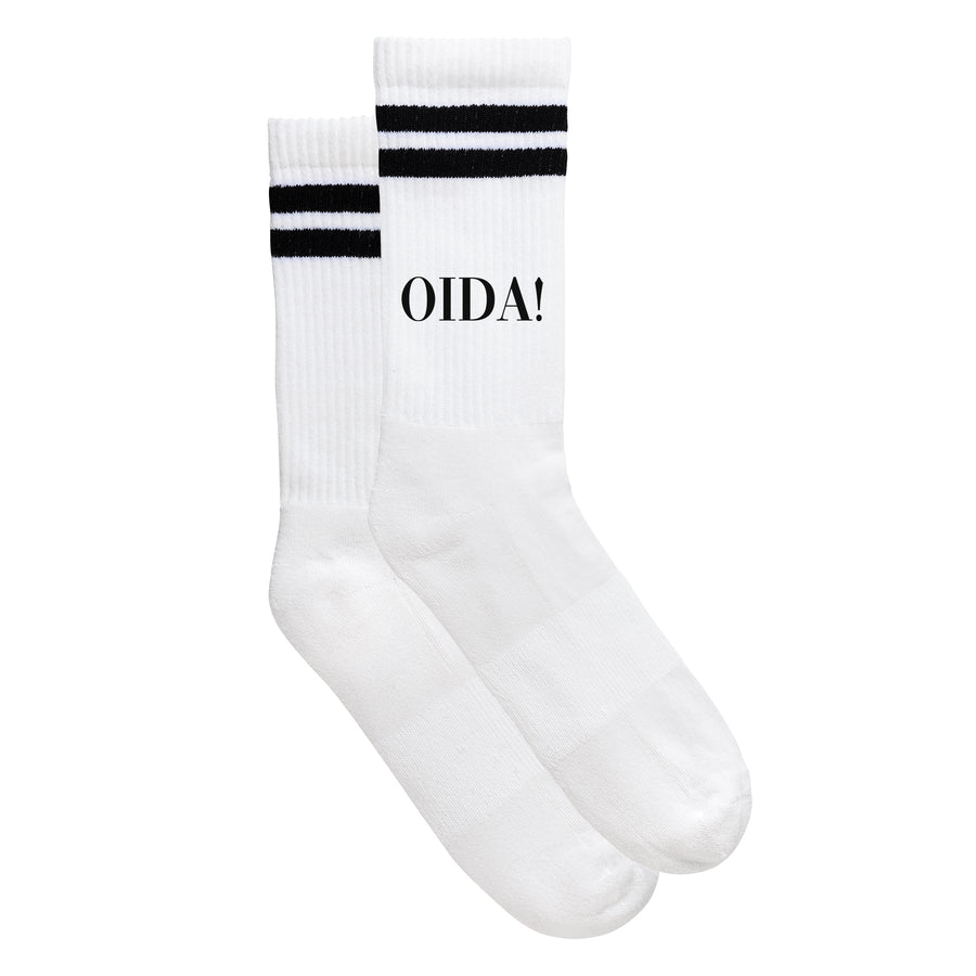 Sportsocken "OIDA!" - meinherzschlag.de