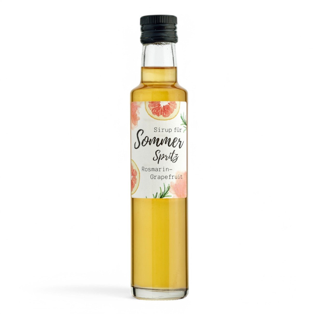 Sommer - Spritz - Sirup "Rosmarin & Grapefruit" - meinherzschlag.de