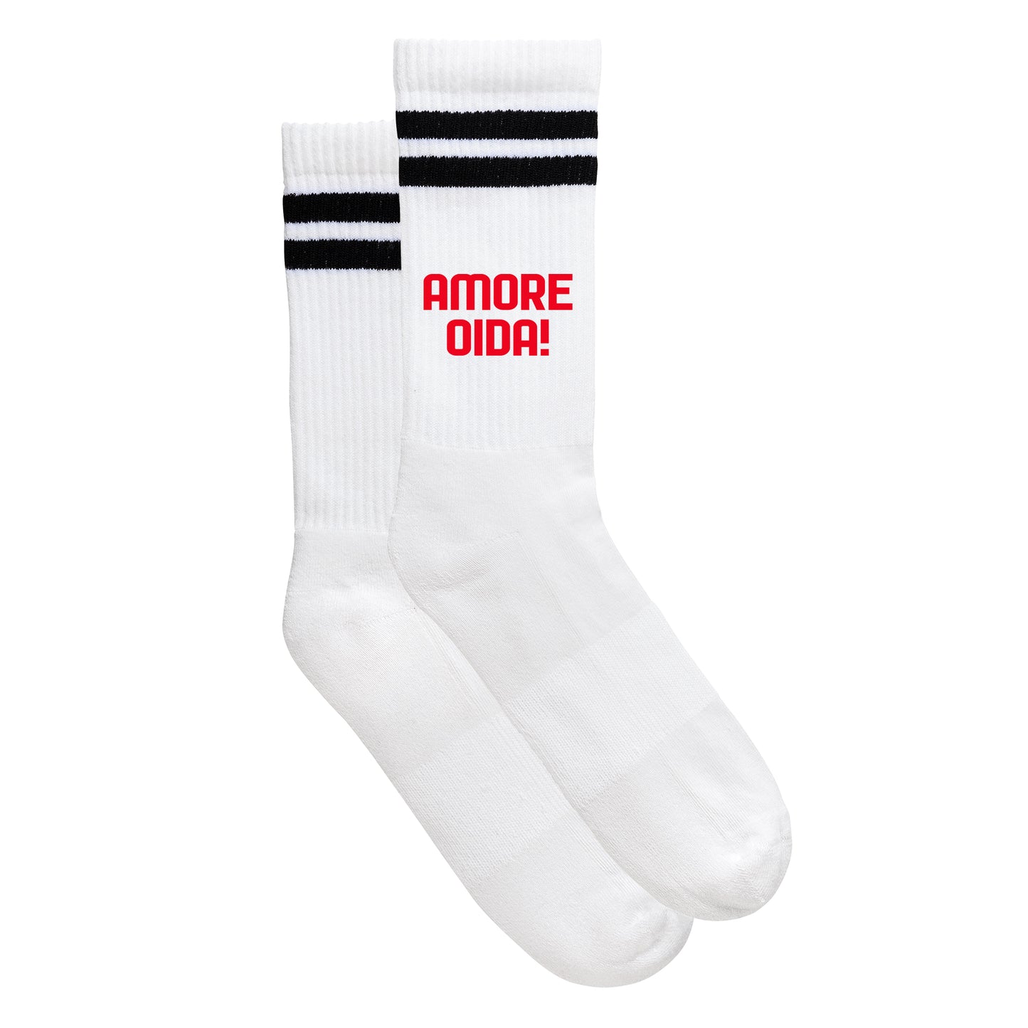Sportsocken "AMORE OIDA!" - meinherzschlag.de