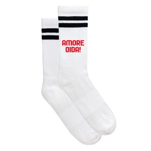 Sportsocken "AMORE OIDA!" - meinherzschlag.de