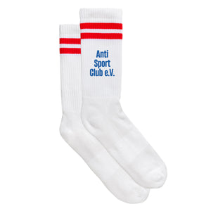 Sportsocken "Anti Sport Club e.V." von meinherzschlag – Produktbild 3 von 6.