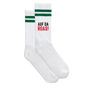 Sportsocken "Auf da ROAS!" von meinherzschlag – Produktbild 4 von 6.