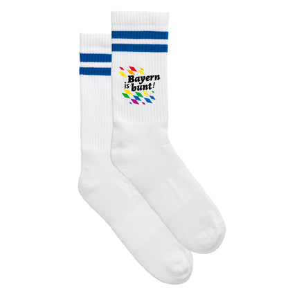 Sportsocken "Bayern is bunt!"
