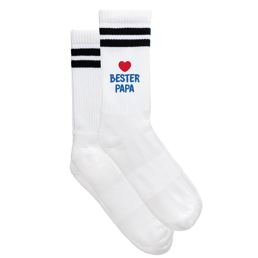 Sportsocken "Bester Papa" von meinherzschlag – Produktbild 4 von 6.