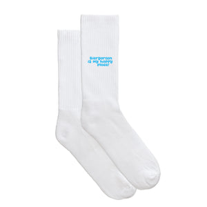 Sportsocken "Biergarten is my happy place!" von meinherzschlag – Produktbild 5 von 6.