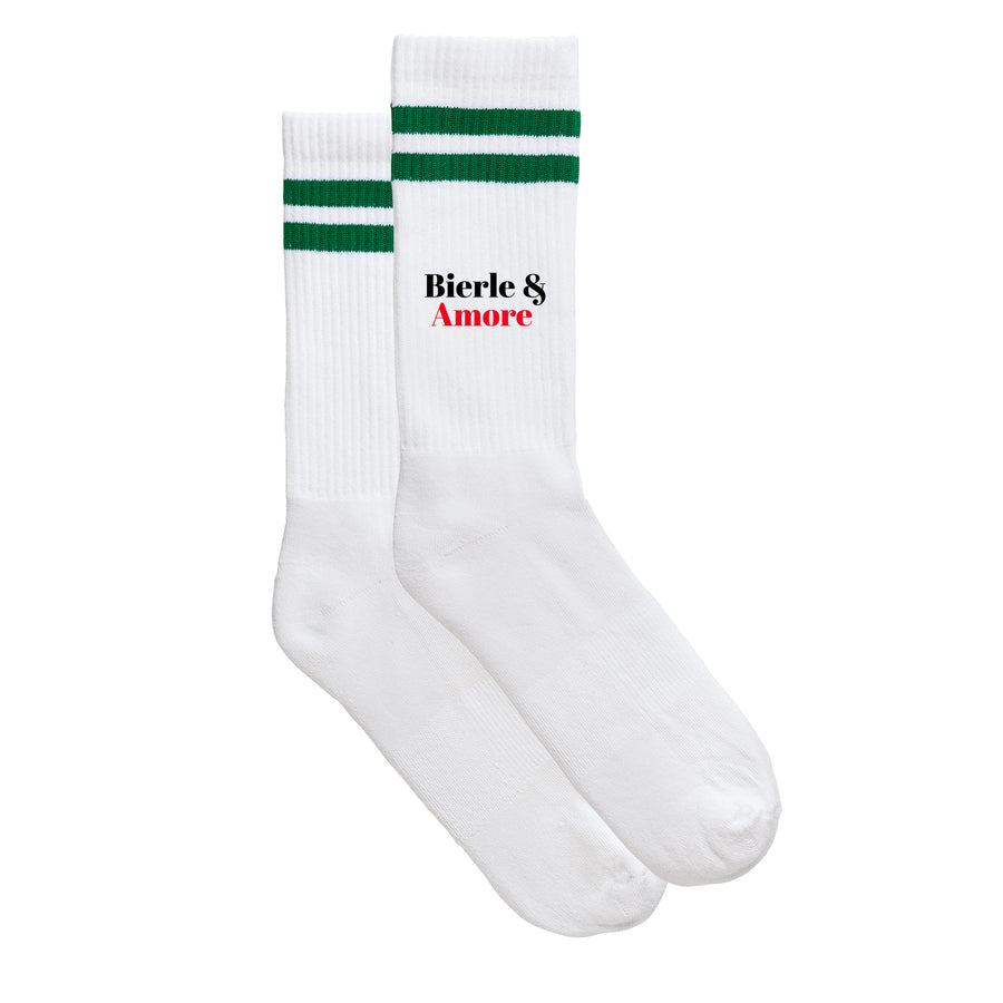 Sportsocken "Bierle & Amore" von meinherzschlag – Produktbild 6 von 6.