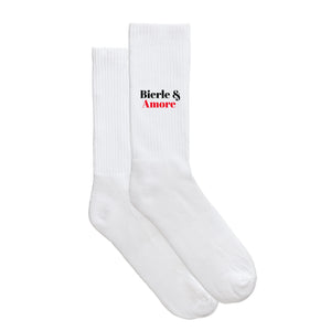 Sportsocken "Bierle & Amore" von meinherzschlag – Produktbild 4 von 6.