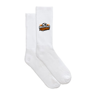 Sportsocken "Bolzplatz Legende" von meinherzschlag – Produktbild 1 von 6.