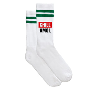 Sportsocken "Chill Amoi!" - meinherzschlag.de
