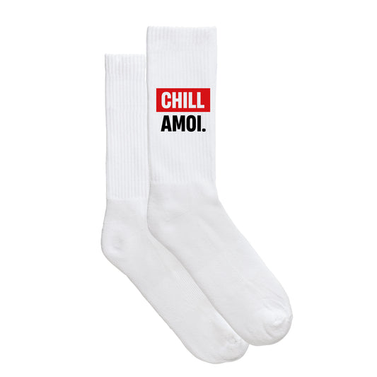 Sportsocken "Chill Amoi!" - meinherzschlag.de