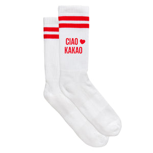 Sportsocken "CIAO KAKAO" von meinherzschlag – Produktbild 1 von 6.