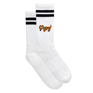 Sportsocken "Dackel" - meinherzschlag.de
