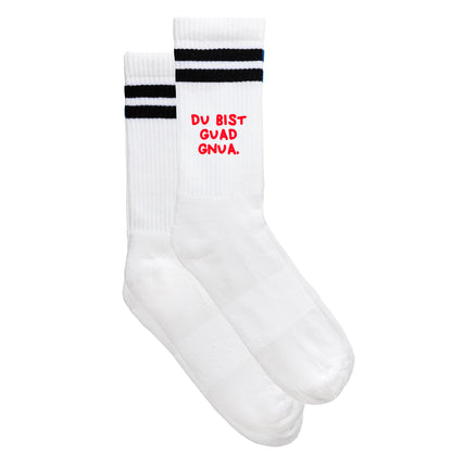Sportsocken "Du bist guad gnua."