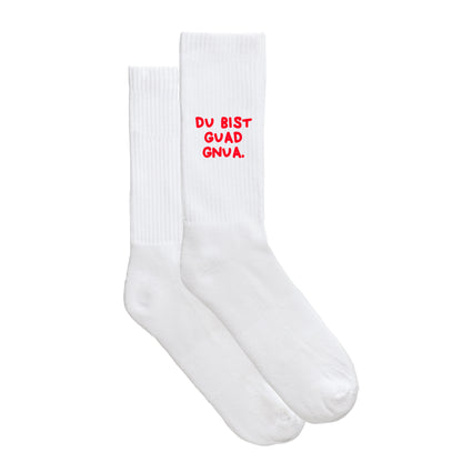 Sportsocken "Du bist guad gnua."