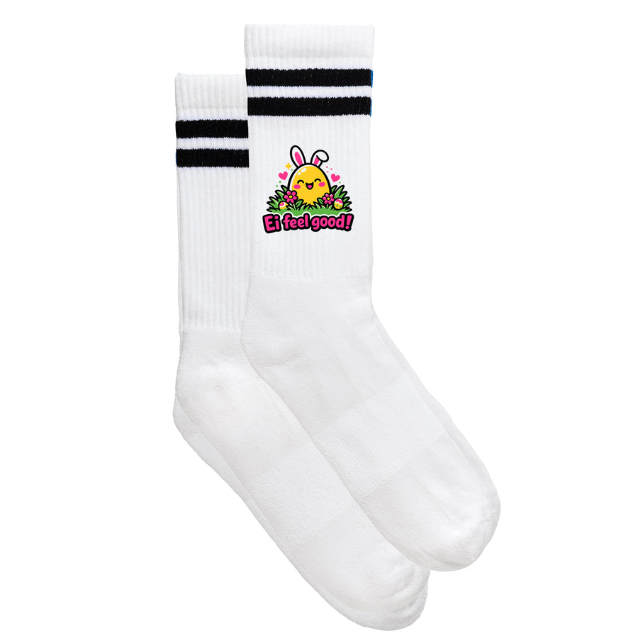 Sportsocken "Ei feel good!" von meinherzschlag – Produktbild 4 von 6.